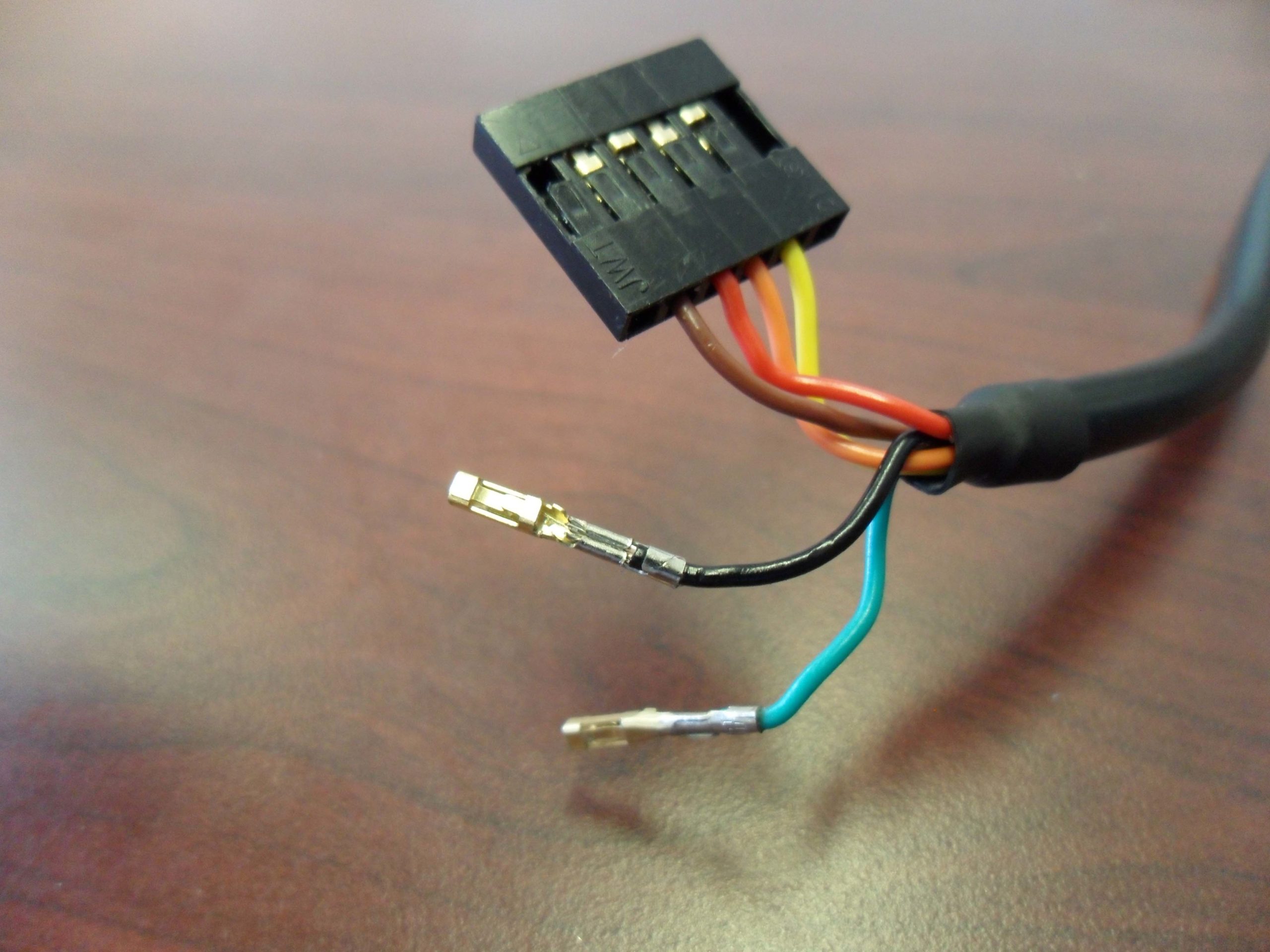 Disassembling the FTDI cable