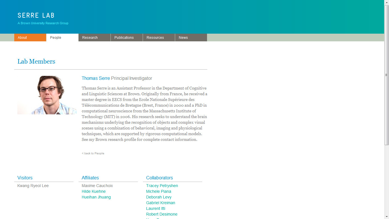 The serre lab website