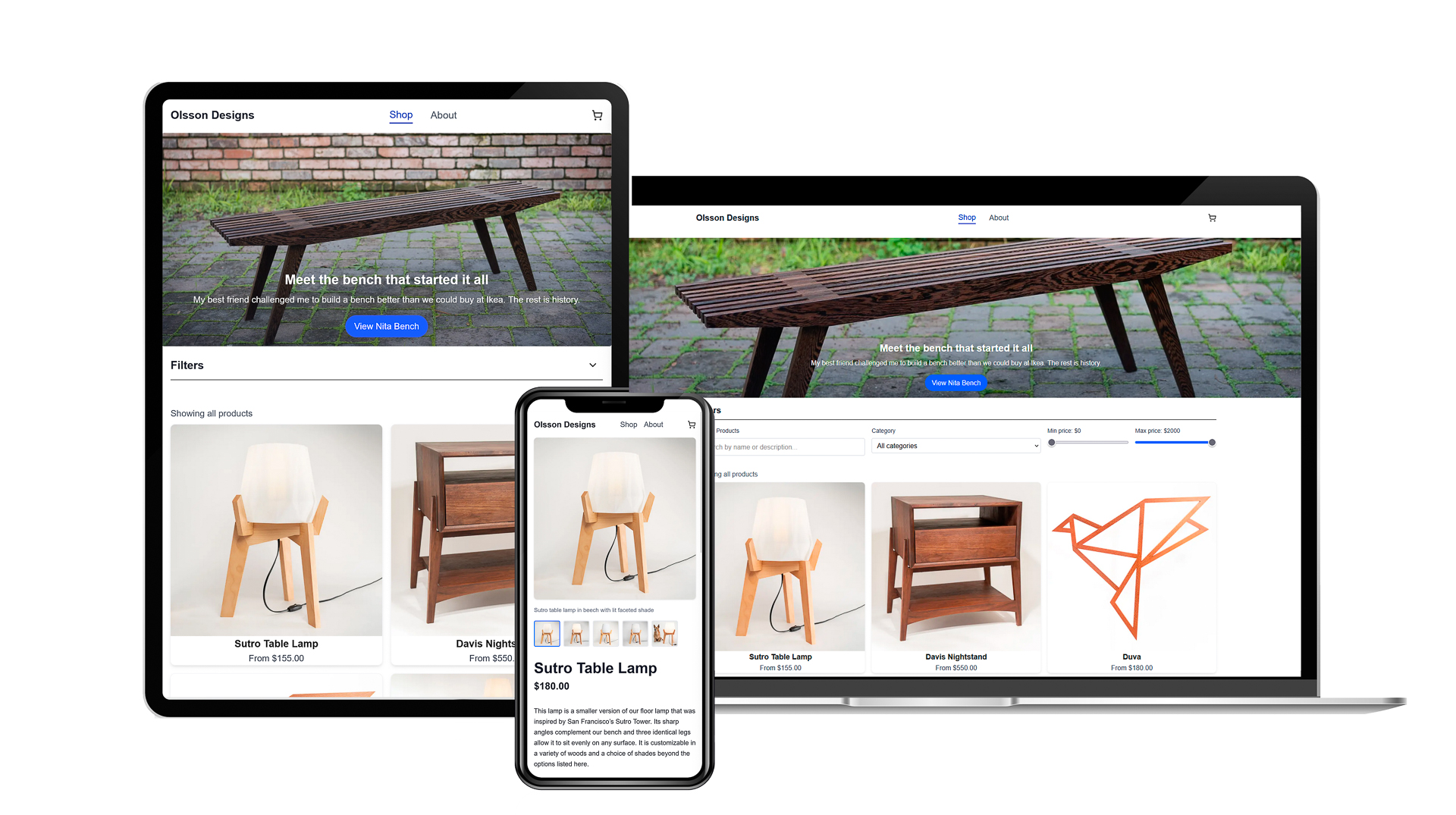 Building Olsson Designs: A Journey Through E-commerce Architectures